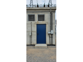 Однопольные глухие противопожарные двери