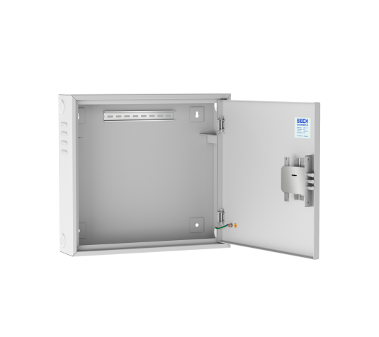 Фото опубликовано: ООО "ЗАВОД № 1", ИНН 5402083630, zavodnomer1.ru © Фото 26 Телекоммуникационный шкаф 19 дюймов антивандальный SIBOX-19" (2U)