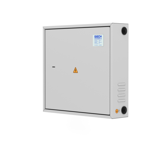 Фото опубликовано: ООО "ЗАВОД № 1", ИНН 5402083630, zavodnomer1.ru © Фото 27 Телекоммуникационный шкаф 19 дюймов антивандальный SIBOX-19" (2U)