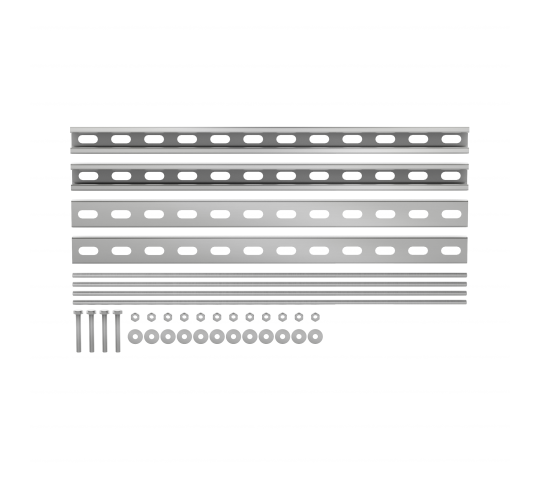 Фото опубликовано: ООО "ЗАВОД № 1", ИНН 5402083630, zavodnomer1.ru © Фото 30 Комплект для крепления шкафа на столб SIBOX - 600L