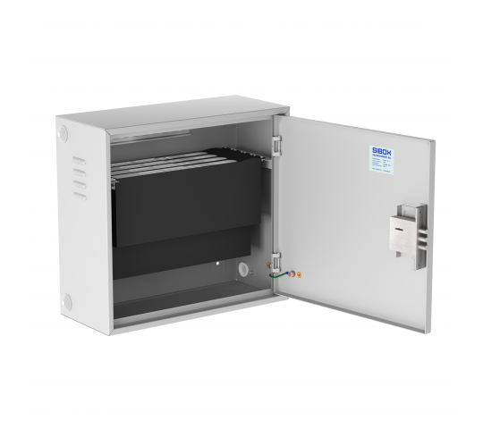 Фото опубликовано: ООО "ЗАВОД № 1", ИНН 5402083630, zavodnomer1.ru © Фото 32 Телекоммуникационный шкаф 19 дюймов антивандальный SIBOX-19" (4U)