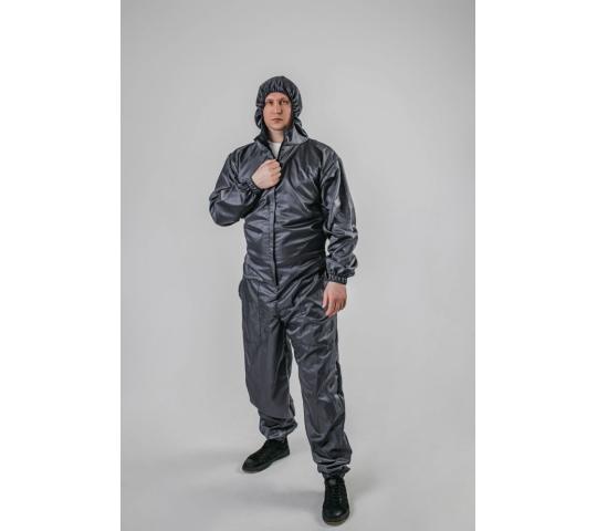 Фото 2 "Смелый Каспер" Малярный многоразовый комбинезон серый 2025