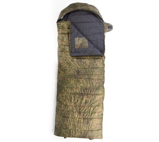 Фото 5 "Смелый Каспер" Мешок спальный, 220х85, зима 600 Зеленый пиксель 2025