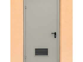 Противопожарные двери с решеткой