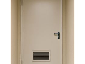 Противопожарные двери с решеткой