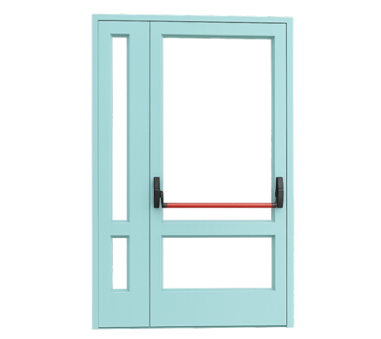 Фото 2 Техническая дверь с максимальным остеклением, г.Йошкар-Ола 2025