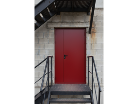 Дверь металлическая противопожарная утепленная