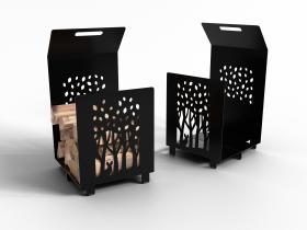 Дровница  Ф3 -320 «Заяц в лесу»