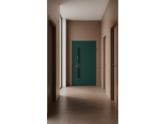 Квартирная дверь на скрытых петлях