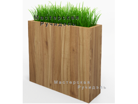 Кашпо высокое design Орех лион