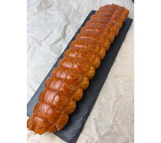 Фото 3 наша продукция: семга филе из спинки горячего копчения