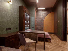 Проект Nayada по установке раздвижных перегородок в элитных апартаментах