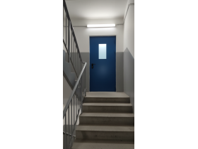 Дверь металлическая противопожарная дмп