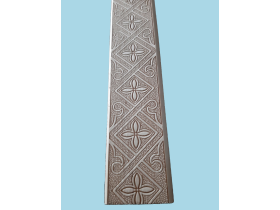 Погонаж и банная мебель с горячим тиснением