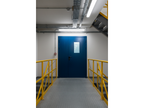 Противопожарная двупольная дверь дпм 02