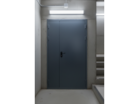 Двери противопожарные металлические глухие