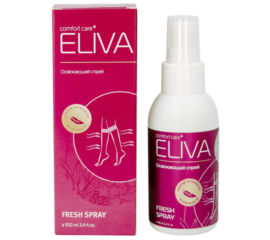 771138 картинка каталога «Производство России». Продукция ELIVA Освежающий спрей Fresh spray, г.Москва 2025