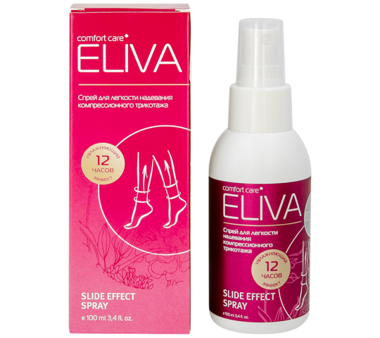 771140 картинка каталога «Производство России». Продукция ELIVA Cпрей для легкости надевания КТ, г.Москва 2025