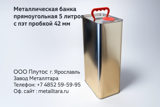 771148 картинка каталога «Производство России». Продукция Канистра для бензина 5 лит, г.Ярославль 2025