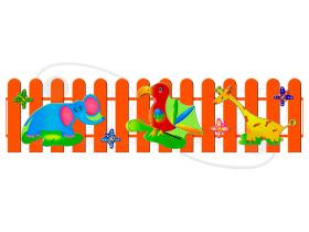 Ограждение детской площадки «Африка»