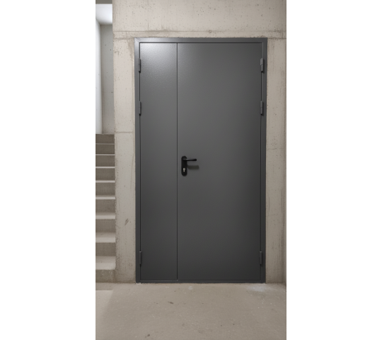 Фото 2 Дверь противопожарная двупольная глухая, г.Йошкар-Ола 2025