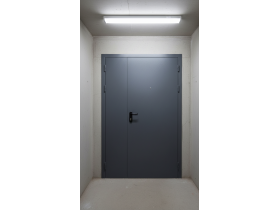 Дверь противопожарная двупольная глухая