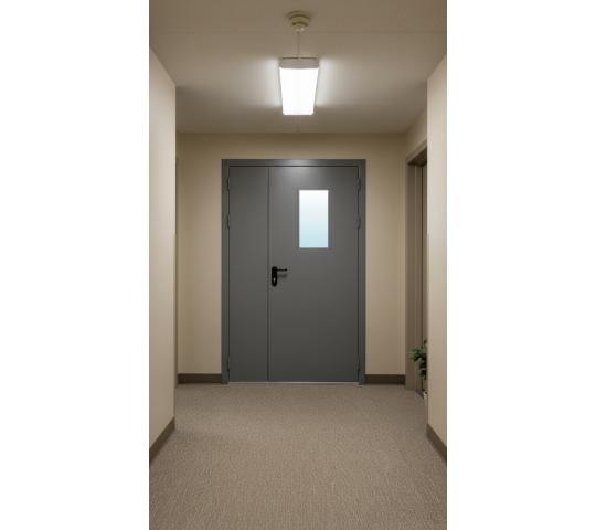 Фото 3 Дверь противопожарная металлическая двупольная дпм, г.Йошкар-Ола 2025