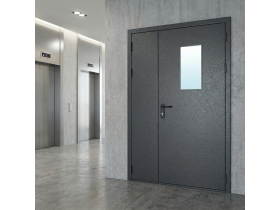 Дверь противопожарная полуторная