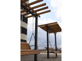 Пергола с подвесом