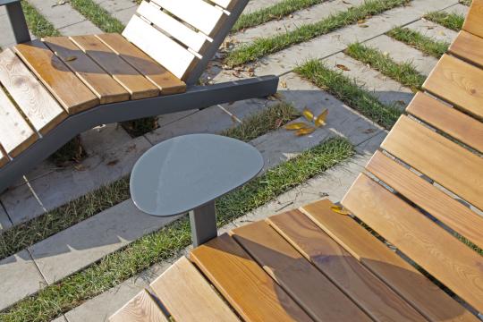 Фото 2 Шезлонг со столиком, г.Самара 2025