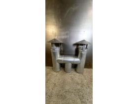 Воздуховоды -тройник, шибер, флюгарка, отводы и др