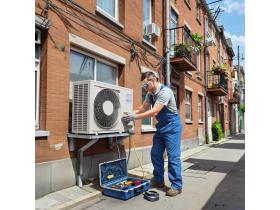 Установка кондиционера