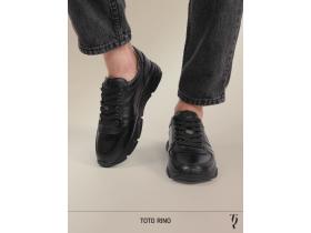 кроссовки мужские кожаные ЕА-1