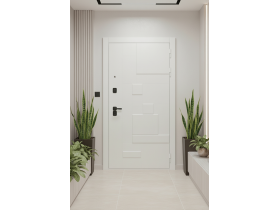 Дверь в квартиру три контура