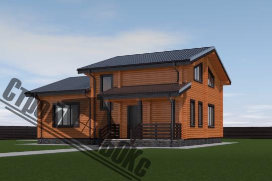 772206 картинка каталога «Производство России». Продукция Дом 13,1 х 11,4 м из профилированного бруса 200 х, г.Тверь 2025