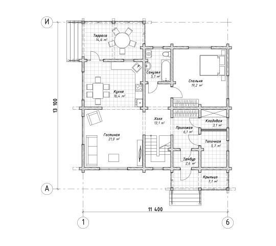 Фото 2 план 1 этажа 2025