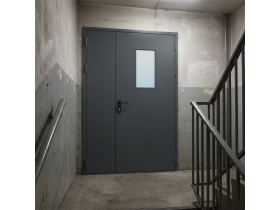 Противопожарная двойная дверь