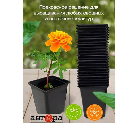 Фото 1 Горшок для рассады 0,5л, г.Копейск 2025