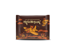 Алтайский пряник с малиной, 100г.