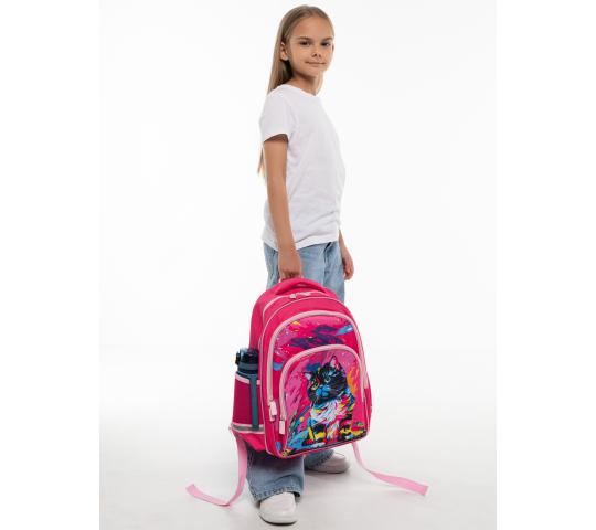 Фото 4 Рюкзак с ортопедической спинкой для девочек 2025