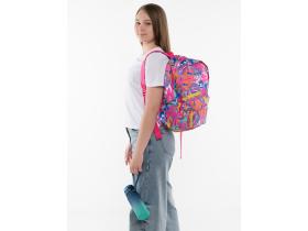 Городской молодежный рюкзак с принтом