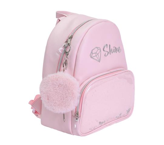 Фото 5 Рюкзак детский из эко-кожи с мехом 2025