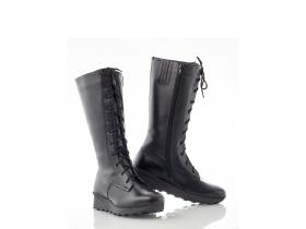 Сапоги форменные женские кожаные утепленные ET-193