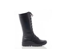 Сапоги форменные женские кожаные утепленные ET-193