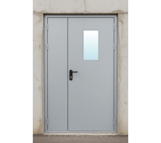 Фото опубликовано: ООО "СТРОИТЕЛЬНЫЕ ТЕХНОЛОГИИ", ИНН 1215222277, dvery12.ru © Фото 2 Противопожарные складские двери, г.Йошкар-Ола 2025