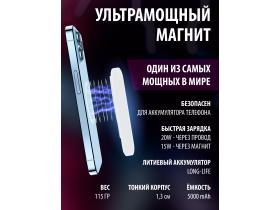 MagSafe беспроводной магнитный повербанк 5000 мАч