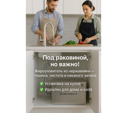 Фото 2 Металлические жироуловители под мойку, г.Москва 2025