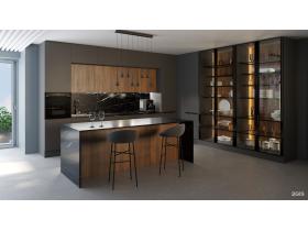 Корпусные кухни на заказ по индивидуальному проекту