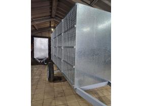 Телега для перевозки крупной птицы