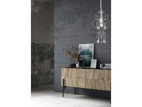 Люстра подвесная на кухню над столом с хрусталем